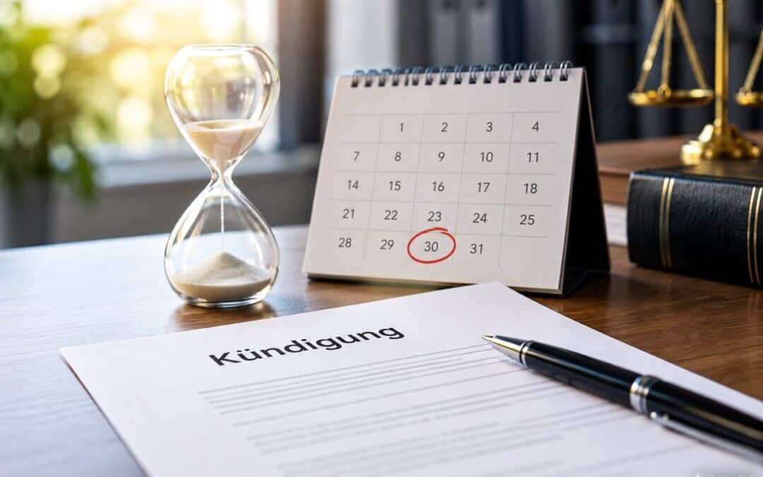 Kündigungsfrist berechnen: Tabelle, Beispiele und Sonderfälle